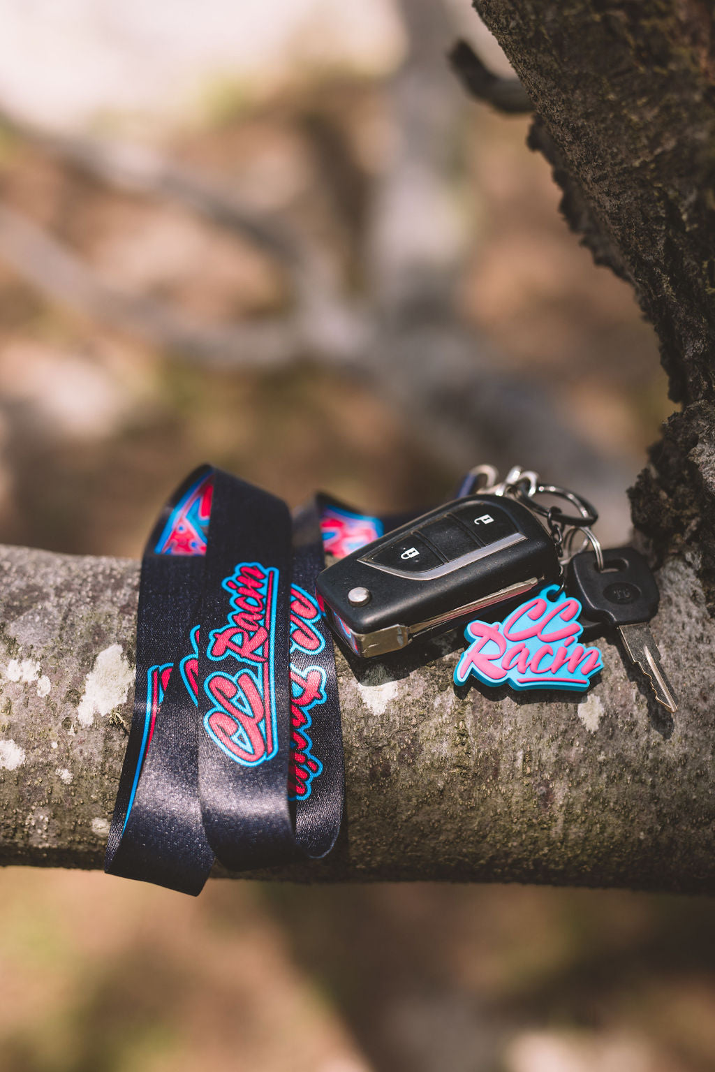 CC Racin Key Ring