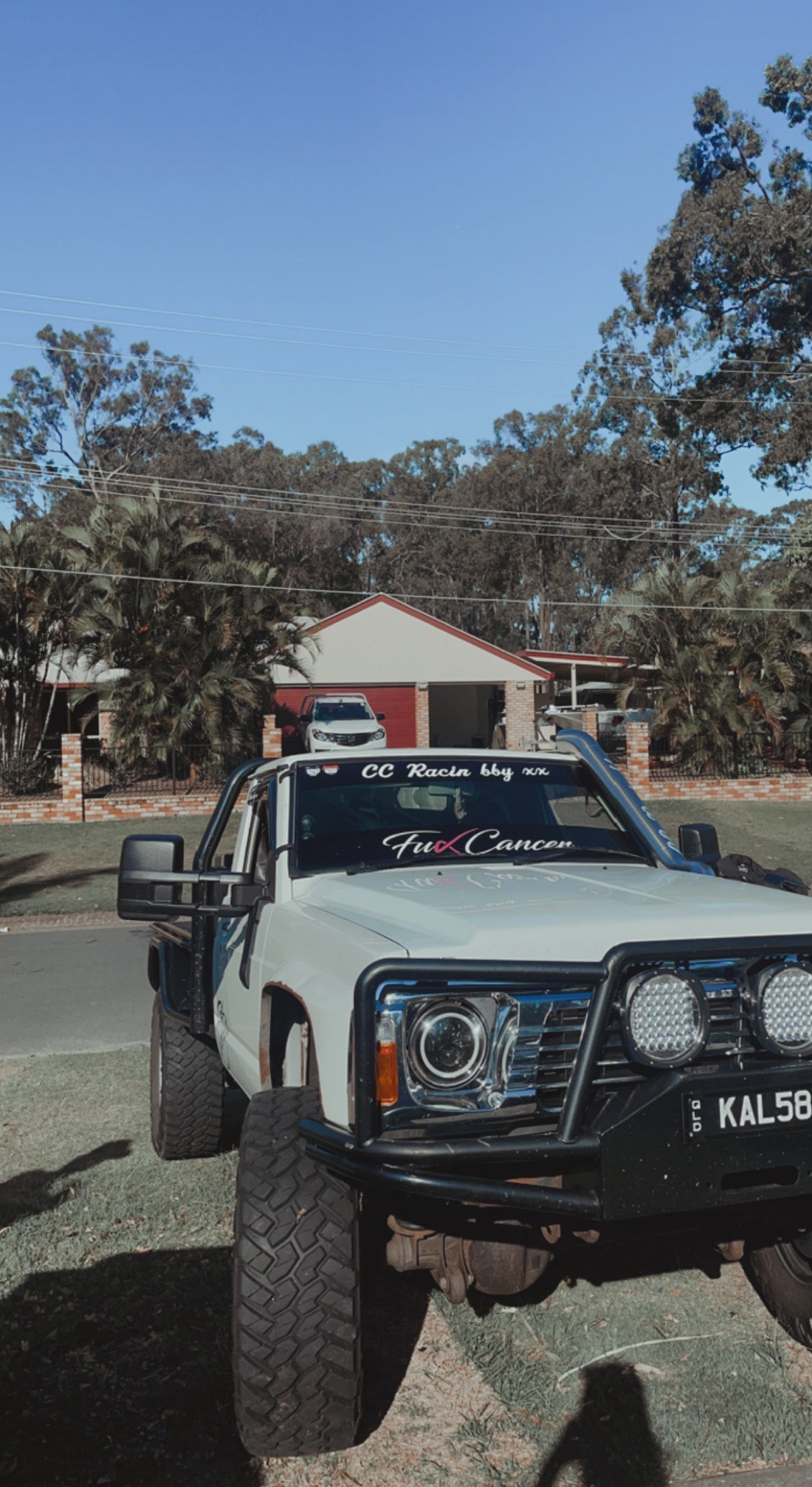 CC Racin bby xx Window Banner