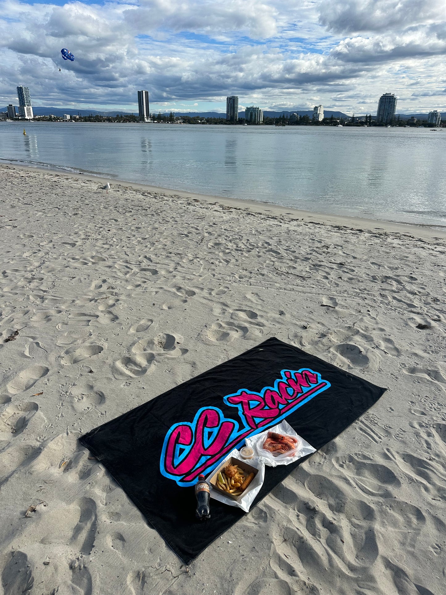 CC Racin Beach Towel