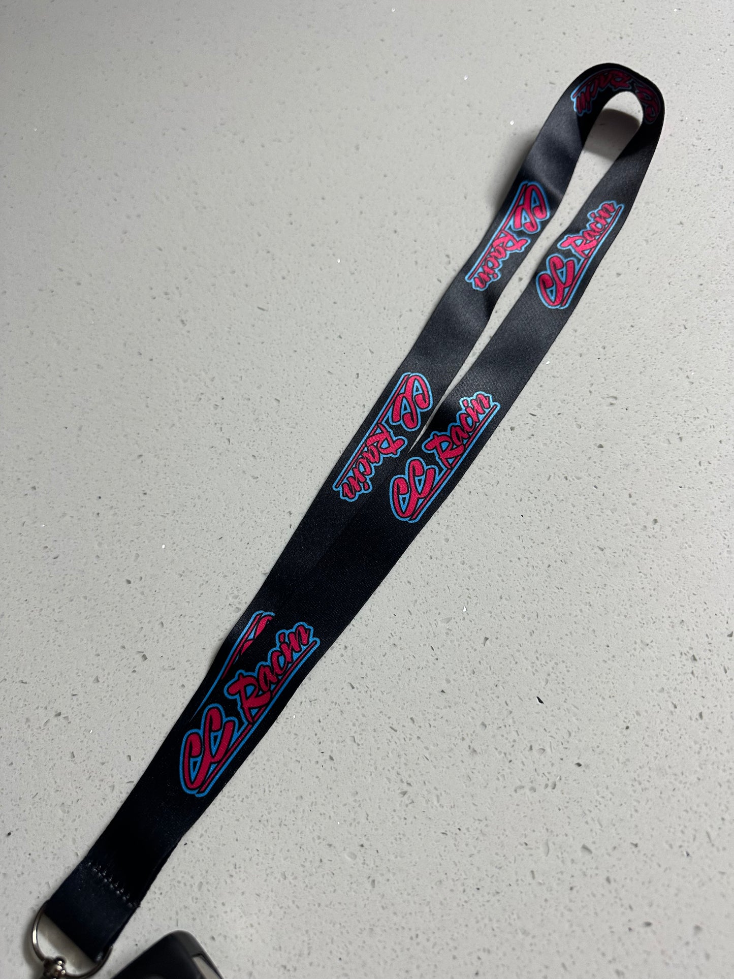 CC Racin lanyard