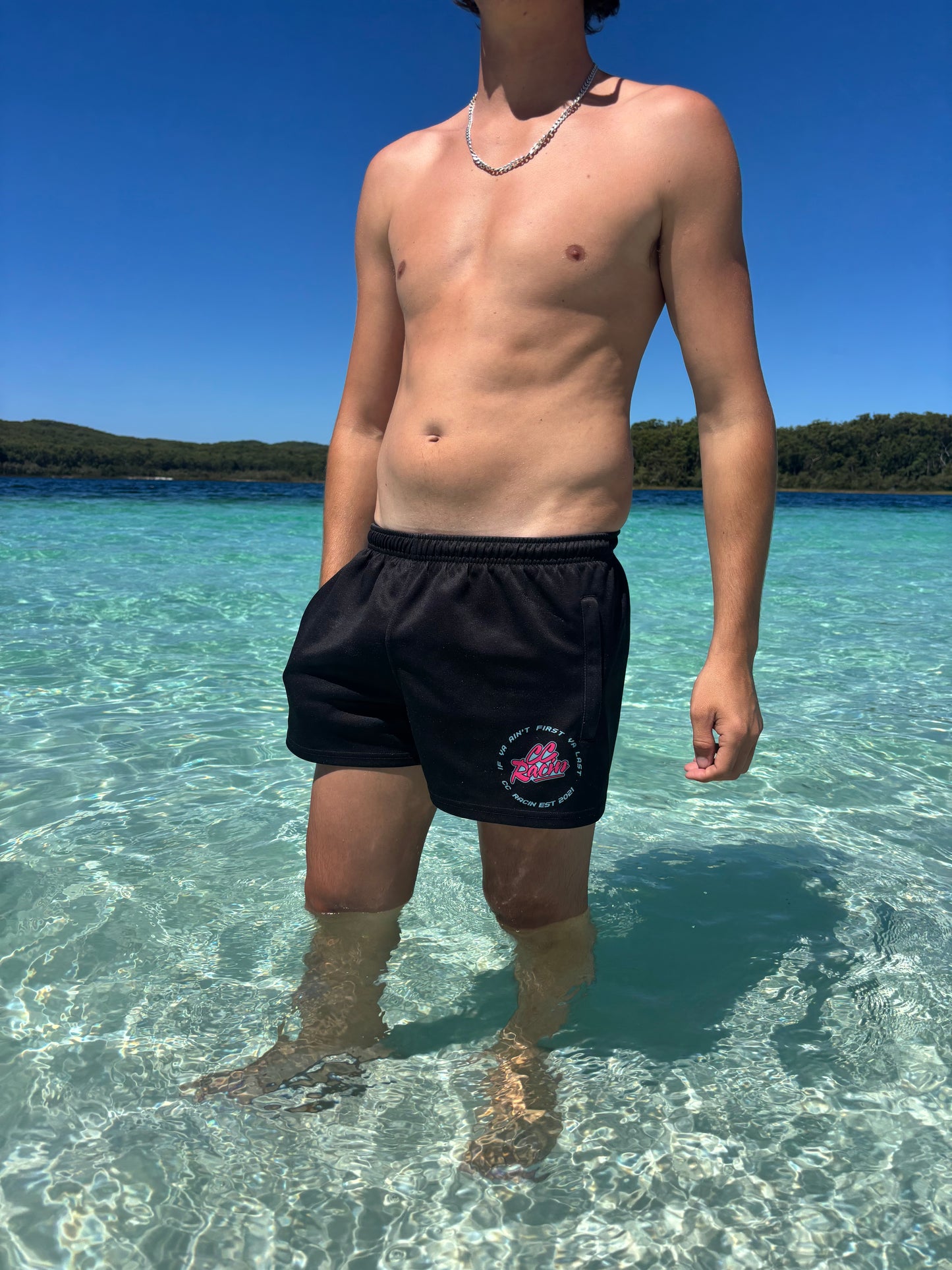 CC Racin Footy Shorts Blue