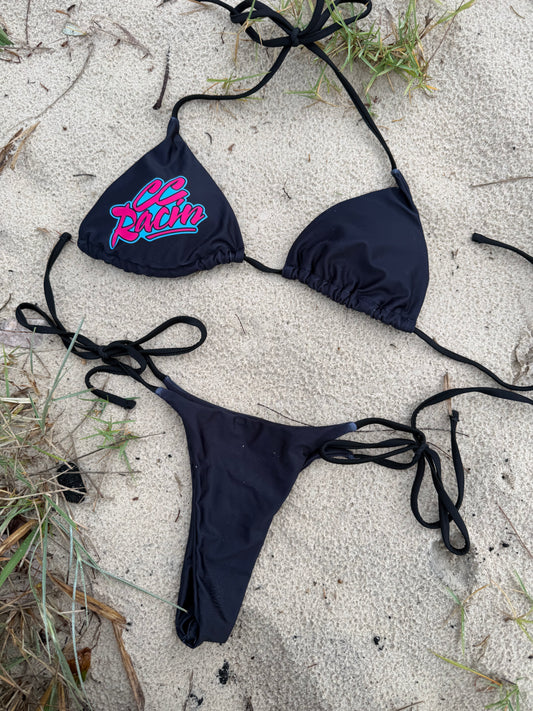 CC Racin | Black & Pink Bikini