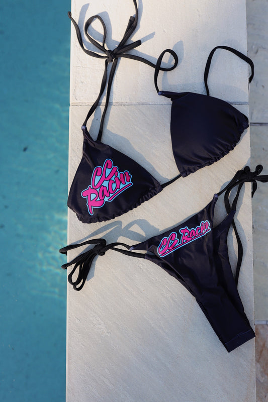 CC Racin | Black & Pink Bikini