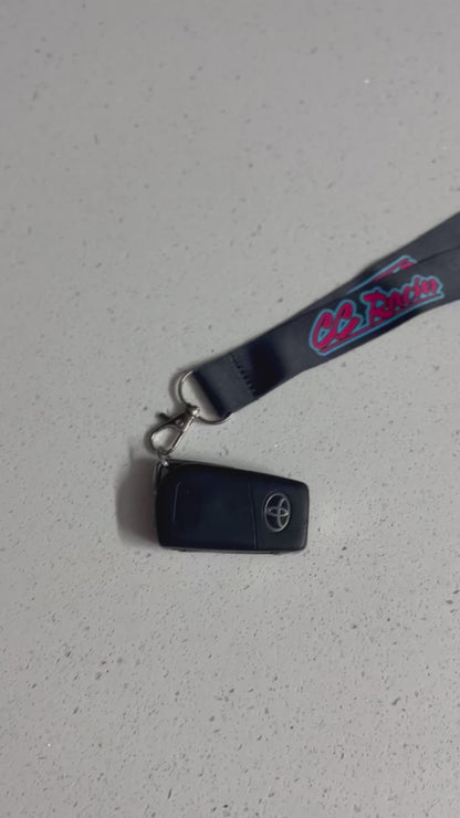 CC Racin lanyard